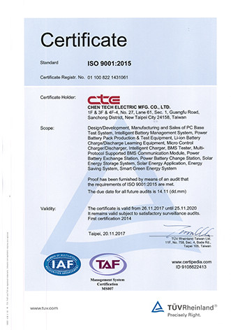 ISO9001: 2015